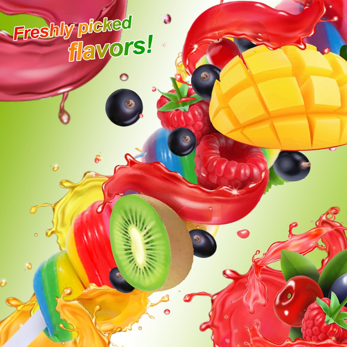 Big Size! 12 Pack Twisty Lollipop, Rainbow Twist And Swirl Lollipops Individually Wrapped Bulk, Kid'S Lollipops Candy For Birthd