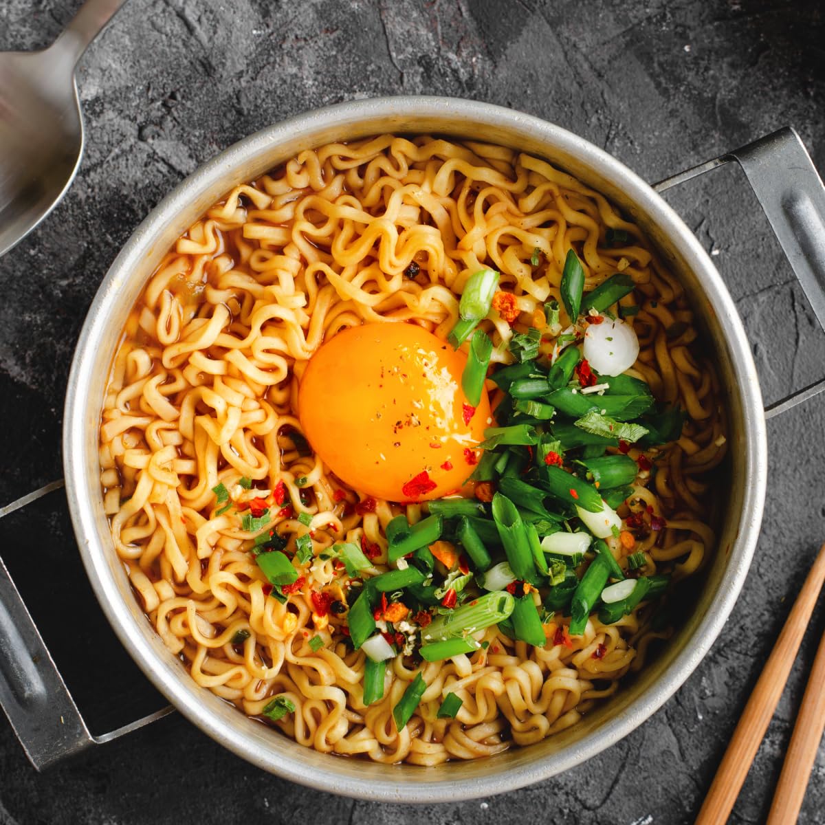 Asian Instant Ramen Noodles Variety Pack, 16 Packs, Korean Spicy Buldak, Japanese Sapporo, Thai Chef, Mama, Kung Fu