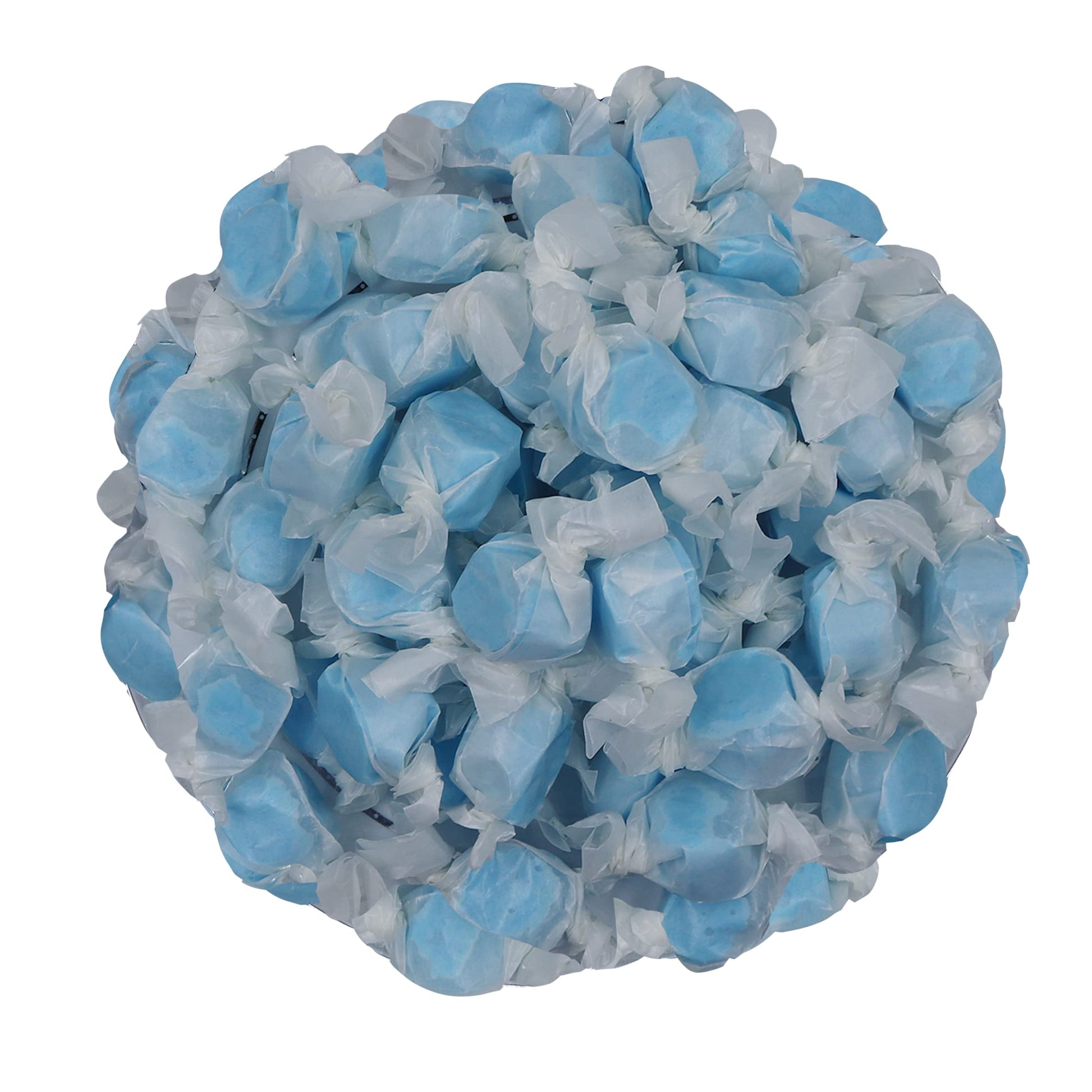 Gourmet Soft and chewy Salt Water Taffy Candies - Individually Wrapped - Bulk bags (Blue Raspberry, 5 Pound (Pack of 1))
