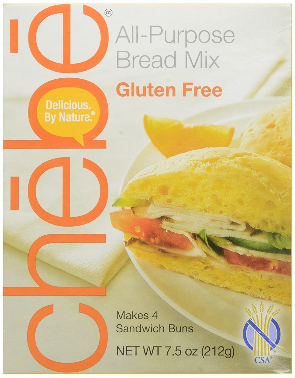 Chebe Bread All-Purpose Mix, Gluten Free, 7.5-Ounce Bags (Pack Of 8)