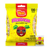 Vero Pica fresa - Strawberry Flavored Chewy Gummy Candy  - 100 Piece (Pack of 1)- (1 Lb  5.15 Ounces Each) - Individually Wrapped Mexican Candy Perfect for Piatas  Halloween  and More