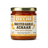 Brooklyn Delhi Roasted Garlic Achaar - Spicy & Savory Indian Pickle - 9 Ounces - Vegan, No Artificial Additives