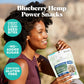 Navitas Organics Superfood Power Snacks, Blueberry Hemp, 8oz Bag, Organic, Non-GMO, Gluten-Free, Model 82077