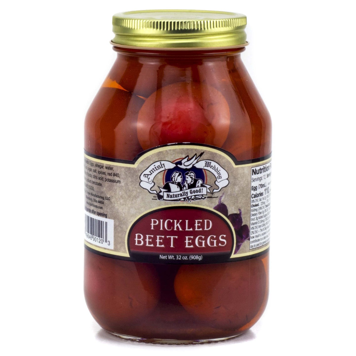 Amish Wedding Pickled Beet Eggs 32Oz (Pack Of 2)
