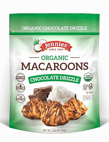 Jennies Macaroons chocolate Drizzle 5.25 Ounce