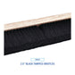 Boardwalk Bwk20236 2.5 In. Black Tampico Fiber Bristles 36 In. Brush Floor Brush Head