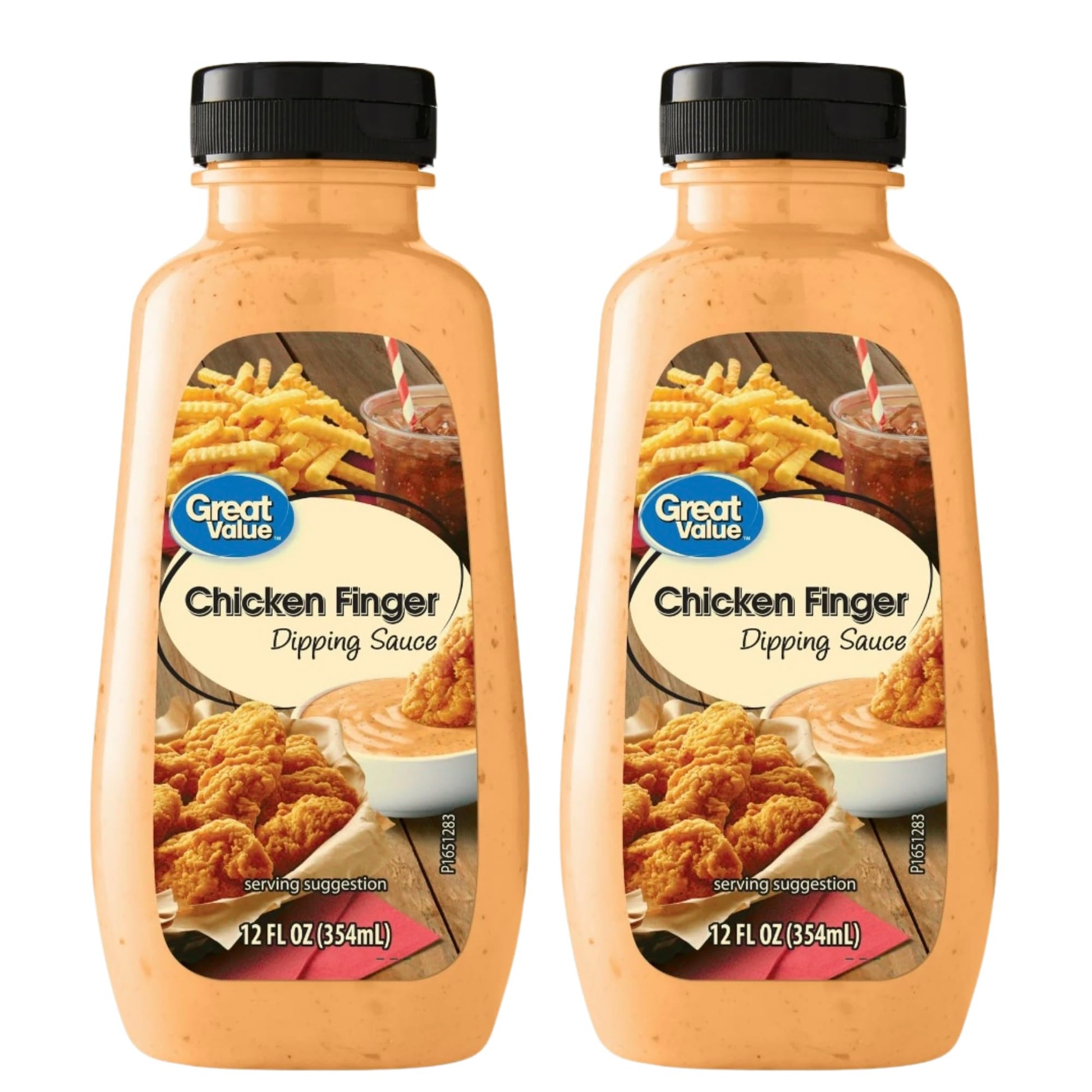 Chicken Finger Dipping Sauce, Dupe for Famous Canes Sauce, 12 fl oz Bottles 2-Pack