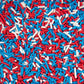 Patriotic Jimmies Sprinkles For Cake, Cookie, Cupcake Decorating, And Baking - 4Th Of July Cake Decorations In Red White And Blue Jimmies - Vegan Sprinkles For Donuts And Cookies