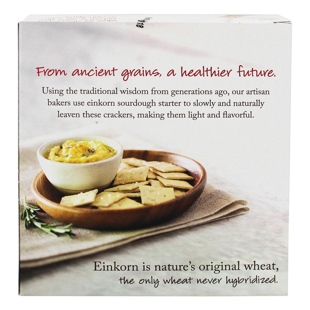 Jovial Rosemary Sourdough Einkorn Crackers 4.5 Oz