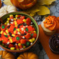 Bulk Autumn Mix Candy 4 Pound Bag - Assorted Fall Flavors  Classic & Harvest Candy Corn  Pumpkin Shaped Halloween Candies Variety For Halloween Parties  Buffets and