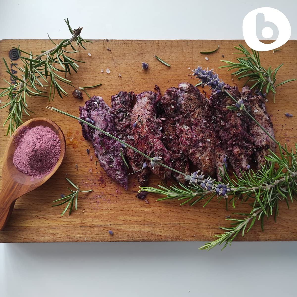 b Organic Black Currant Powder, High in Anthocyanins, 6oz for Smoothies and Baking