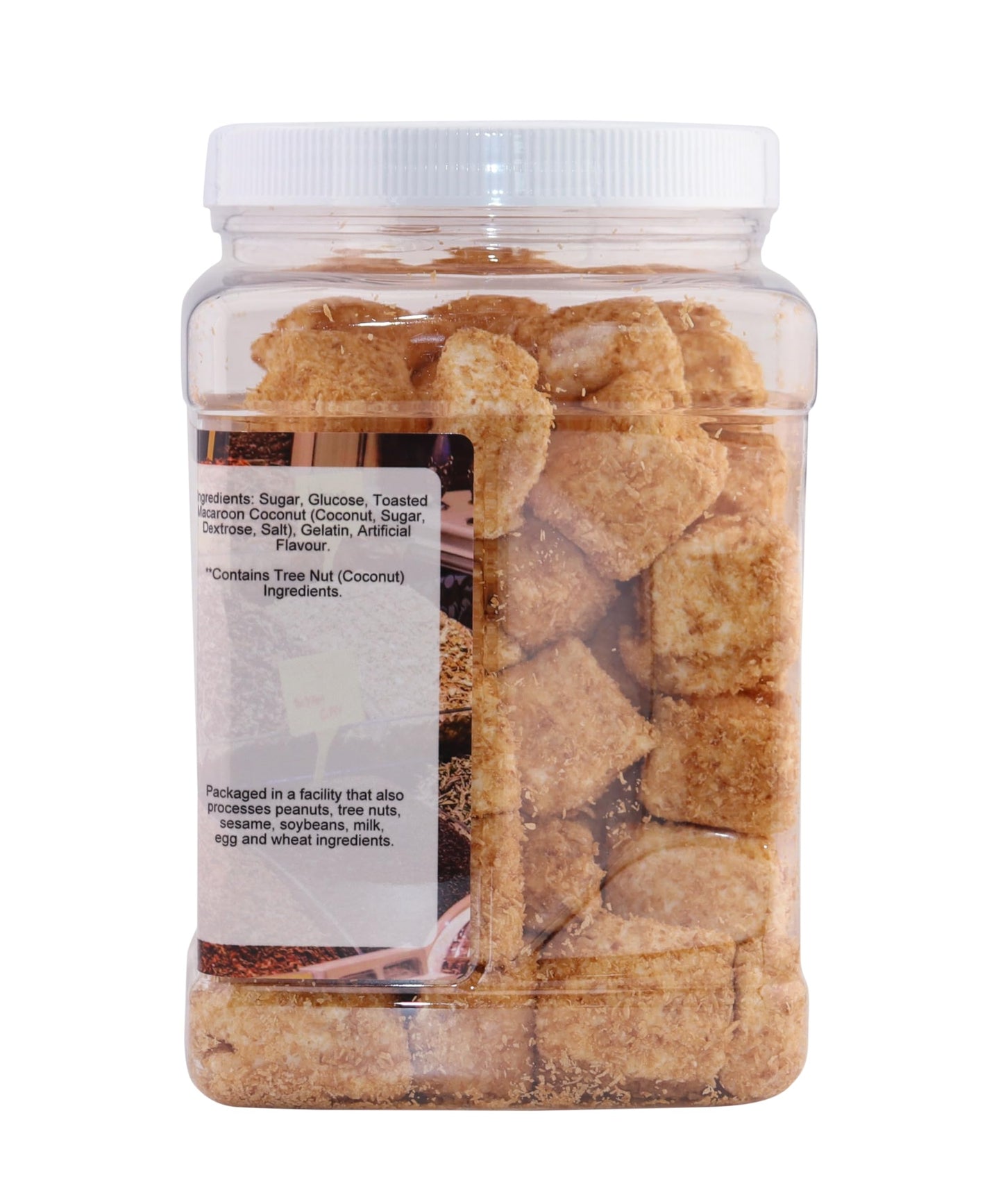 Toasted Coconut Marshmallows - 1 Lb Tub