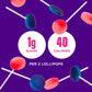 SmartSweets Halloween Lollipops | 3 oz (12 Lolli per pack) | Low Sugar and Calorie Gummy Candy | Healthy Snacks for Kids  Gluten Free  Plant Based  School Safe Snacks