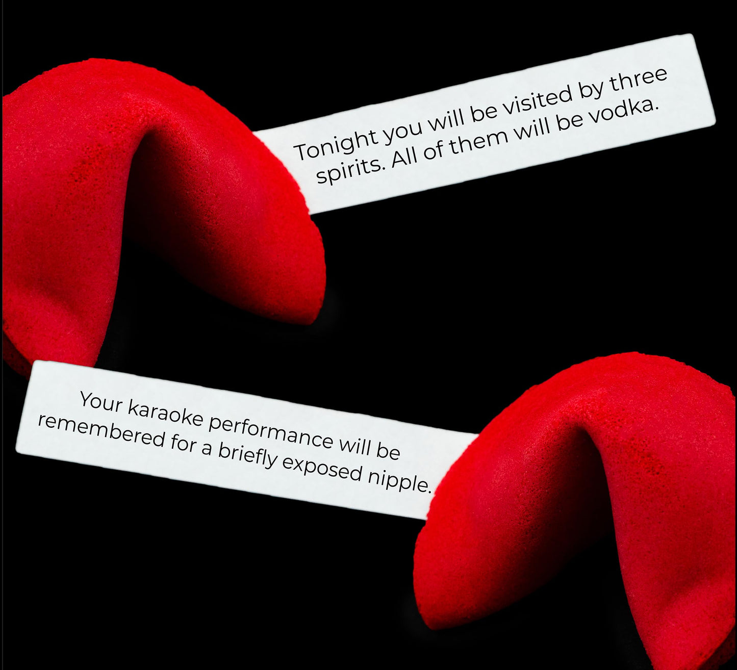 MISS FORTUNES Funny Fortune Cookies, Box of 12 Individually Wrapped, Great for Cocktail Parties, Boozy Dozen