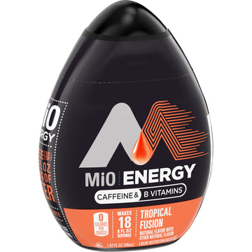 Mio Energy Liquid Water Enhancer Tropical Fusion, 1.62 Fl Oz, 4-Pack