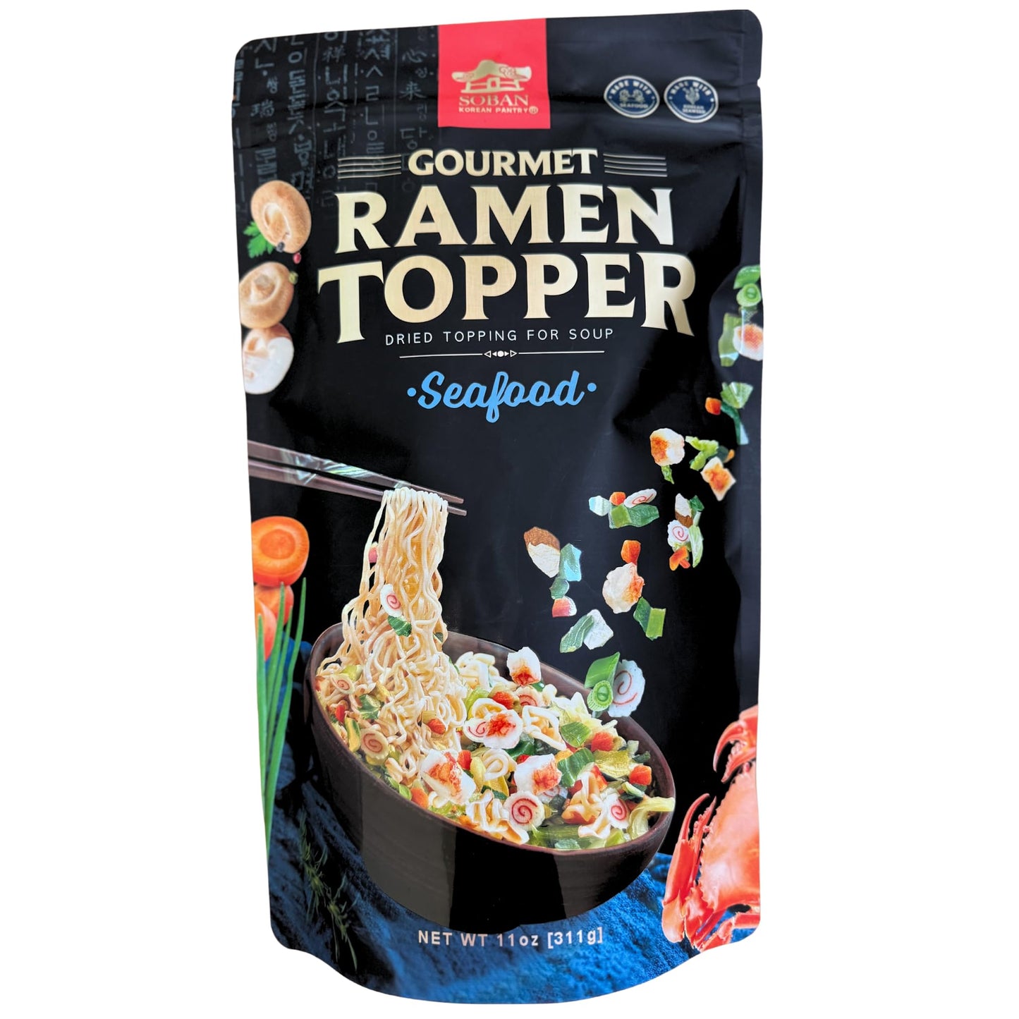 Soban Korean Pantry Gormet Ramen Topper Seafood