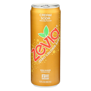 Zevia Soda Cream Soda ( 12 X 12 Oz   )