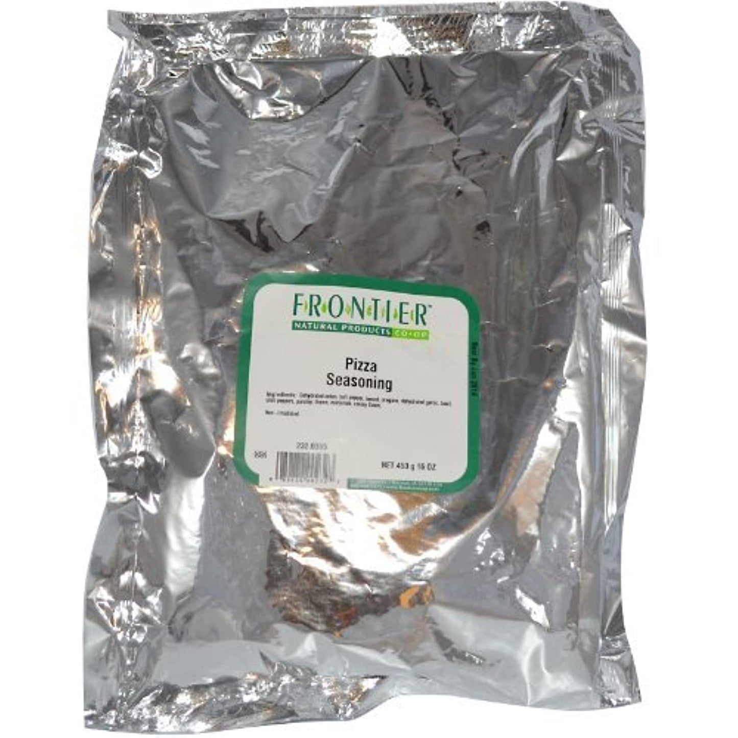 Frontier Co-op Pizza Seasoning Spice Blend, 1lb Bulk Bag - Ideal for Homemade Pizzas, Pasta & Italian Dishes