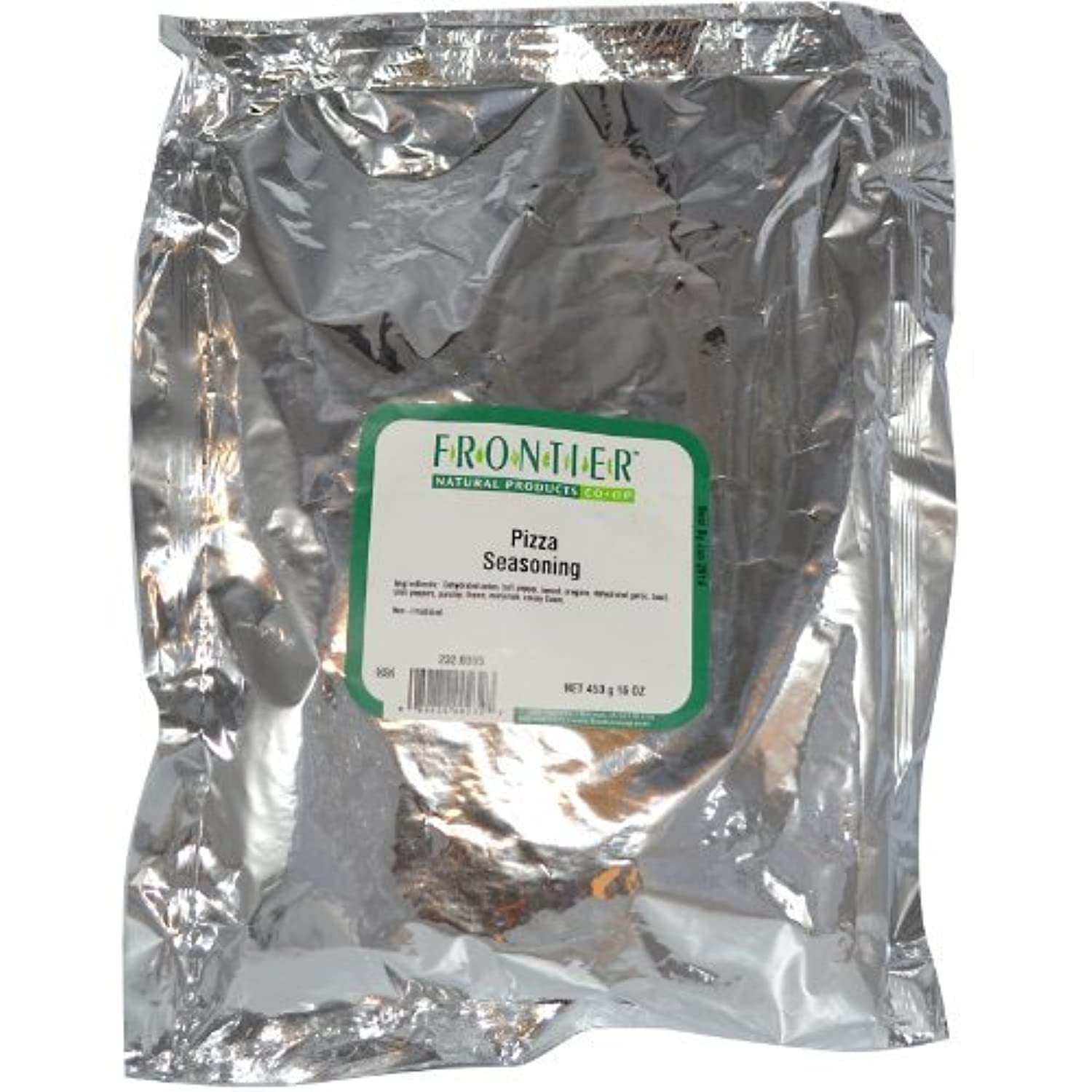 Frontier Co-op Pizza Seasoning Spice Blend, 1lb Bulk Bag - Ideal for Homemade Pizzas, Pasta & Italian Dishes