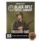 Black   Coffee Company, Single Serve Coffee Pods, Freedom Fuel, Dark Roast Coffee Pods, 88 Count