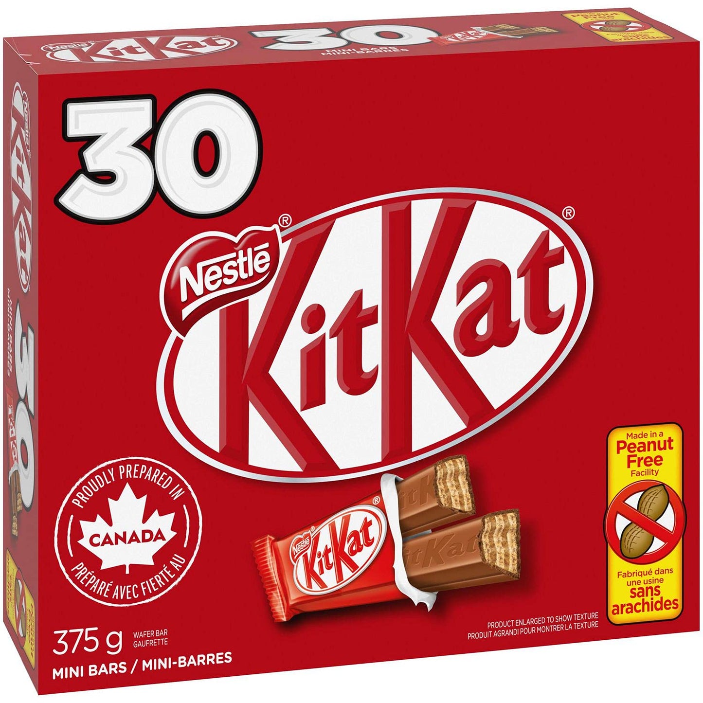 Nestle Kit Kat Snack Size Halloween Version Imported From Canada - 30Ct/375G