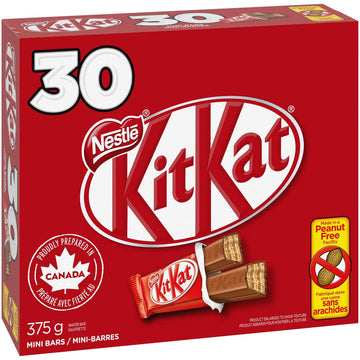 Nestle Kit Kat Snack Size Halloween Version Imported From Canada - 30Ct/375G