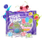 Colombina Tiger Easter Pops, Cherry, Blue Raspberry, and Watermelon Flavored, Individually Wrapped, Ideal for Easter Baskets or 
