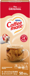 Nestle Coffee mate Liquid Coffee Creamer Singles, Original, 50 Ct Box