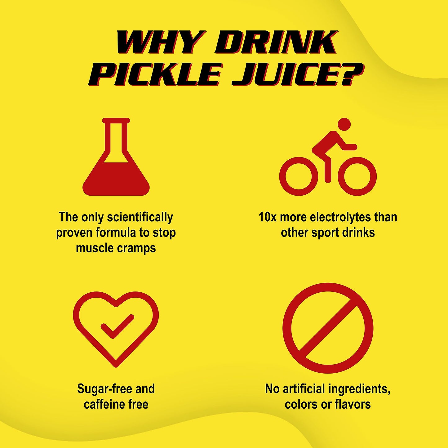Pickle Juice Sports Drink Shots, Extra Strength, Electrolyte Relief, 2.5 Fl Oz, 24 Pack