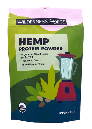 Wilderness Poets Organic Hemp Protein Powder (8 Ounce)