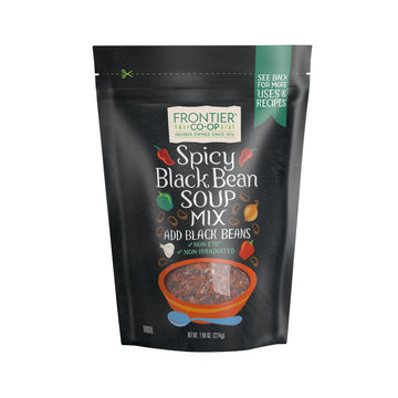 Frontier Spicy Black Bean Soup Mix Pouch, 7.90 Ounce