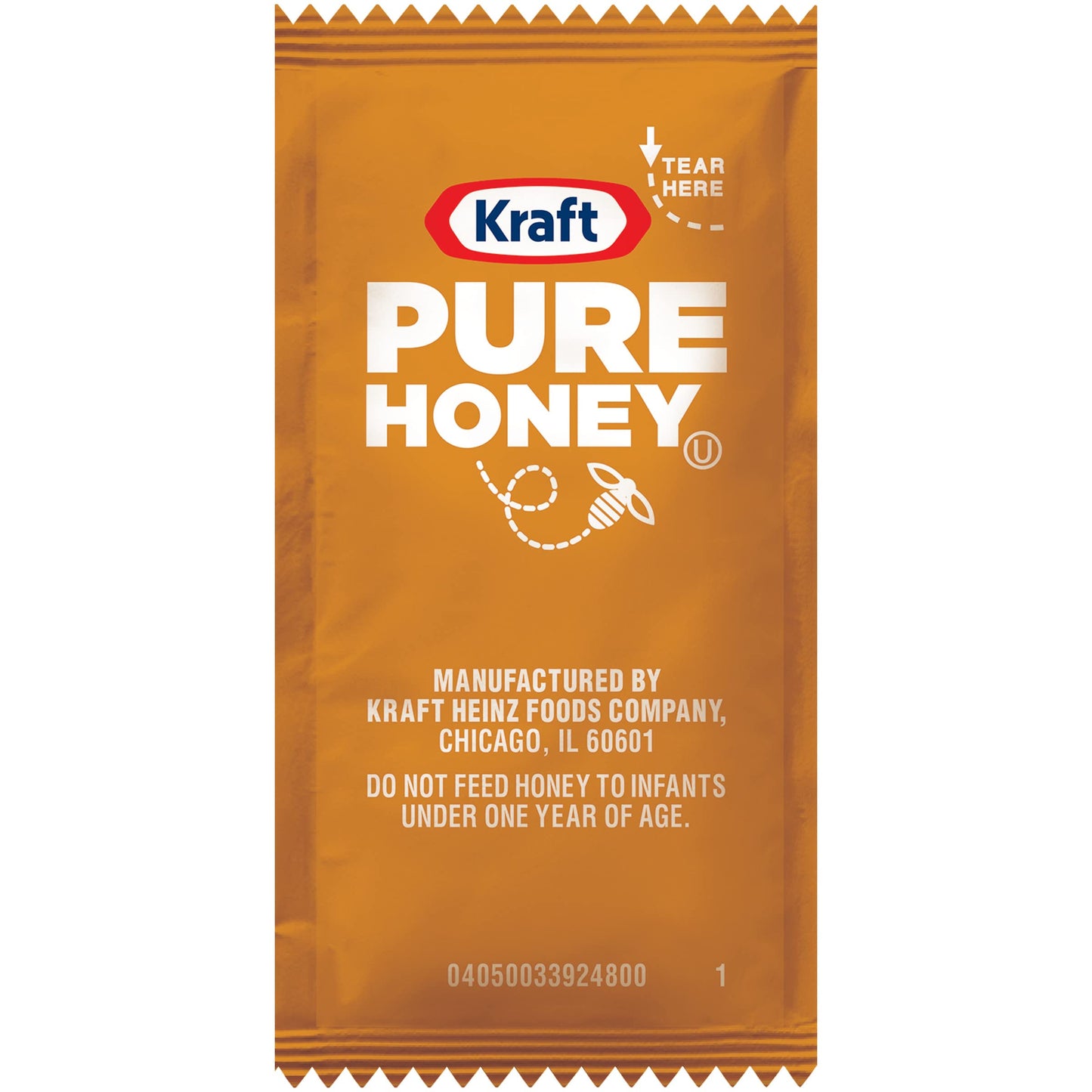Kraft Honey Single Serve Packets, 9 G Packets (Pack Of 204)