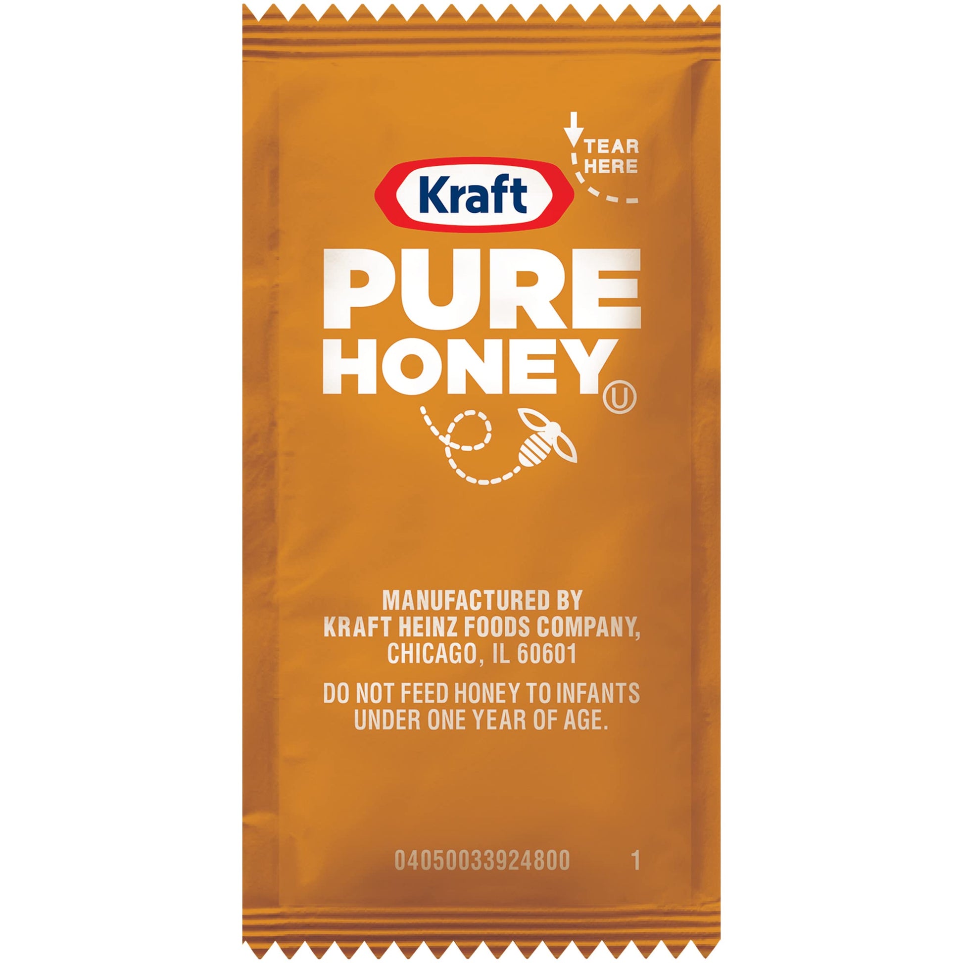 Kraft Honey Single Serve Packets, 9 G Packets (Pack Of 204)