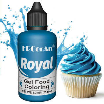 Gel Food Coloring - 50ml Paste Food Coloring, Vibrant Food Dye for Slime, Tasteless Concentrated Food Coloring Gel for Baking, I
