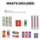 Birthday Care Package (50 Count) Snacks Food Cookies Bar Chips Party Variety Gift Box Pack Assortment Basket Bundle Mix Treat Co