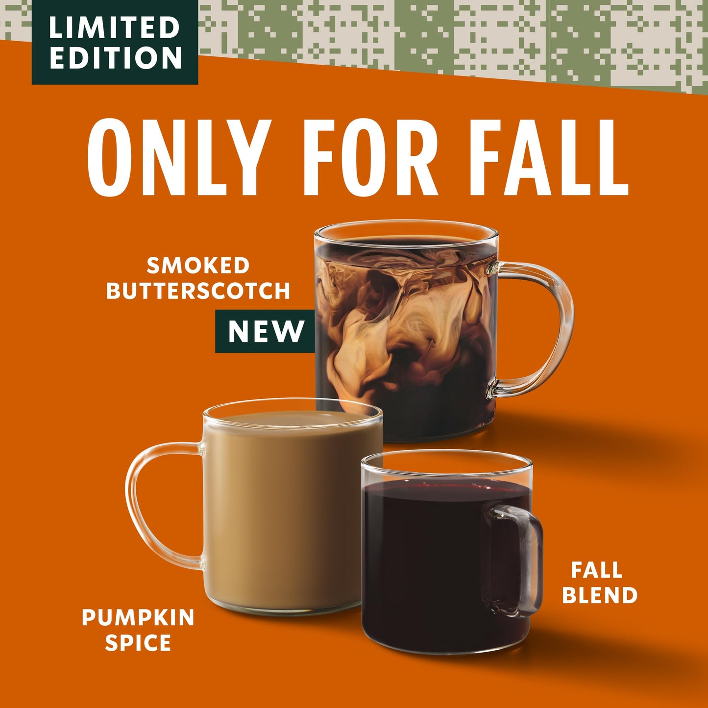 Starbucks Ground Coffee, Medium Roast Coffee, Fall Blend, 100% Arabica, Limited Edition, 1 Bag (17 Oz)