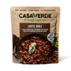 Casa Verde | Lentil Mole, 100% Natural Food, Pack Of 6, Real Taste With Guajillo And Chipotle Peppers | 100% Vegan & Non-Gmo, Pl