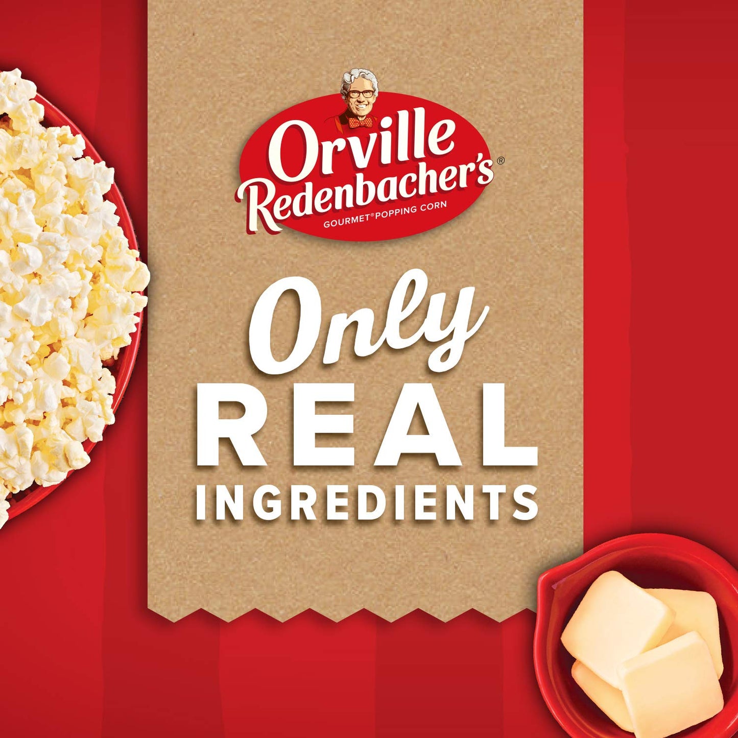 Orville Redenbacher'S Butter Popcorn, 3.29 Ounce Classic Bag