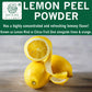 Spices Village Lemon Peel Powder - Natural Dried Citrus Zest, 4 Oz, Gluten Free, Non GMO, Vegan, Resealable Bag, Yellow