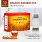 Soeos Organic Rooibos Tea  100 Teabags  Naturally Caffeine Free  USDA and Non GMO Certify  Smooth and Robust Flavor  Excellent for Hot or Iced Brew  9oz (250g)