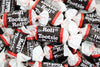 Chocolate Mini Tootsie Rolls - Bulk Tootsie Rolls Candy, Individually Wrapped Mini Bites Midgees, by Queen City Candy Cave (5 Po