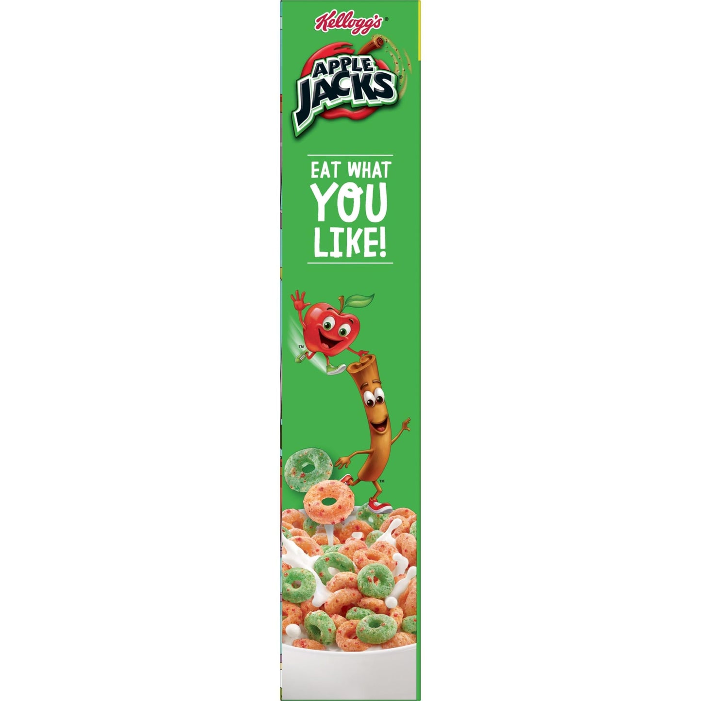 Apple Jacks Cold Breakfast Cereal, 8 Vitamins and Minerals, Kids Snacks, Large Size, Original, 13.2oz Box (1 Box)