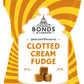 Bonds of London Clotted Cream Fudge Bag - Vanilla Flavored British Fudge Candy