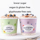 Mylk Labs Apple Cinnamon Gluten Free Oatmeal Cups - Low Sugar Breakfast, High Fiber Thin Rolled Oats, High Protein Instant Oatme
