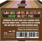 Crazy Cups Decaf Variety Pack, Hot Or Iced Coffee, Coffee Pods Variety With Decaf Flavored Coffee Pods For Keurig K Cups Machine