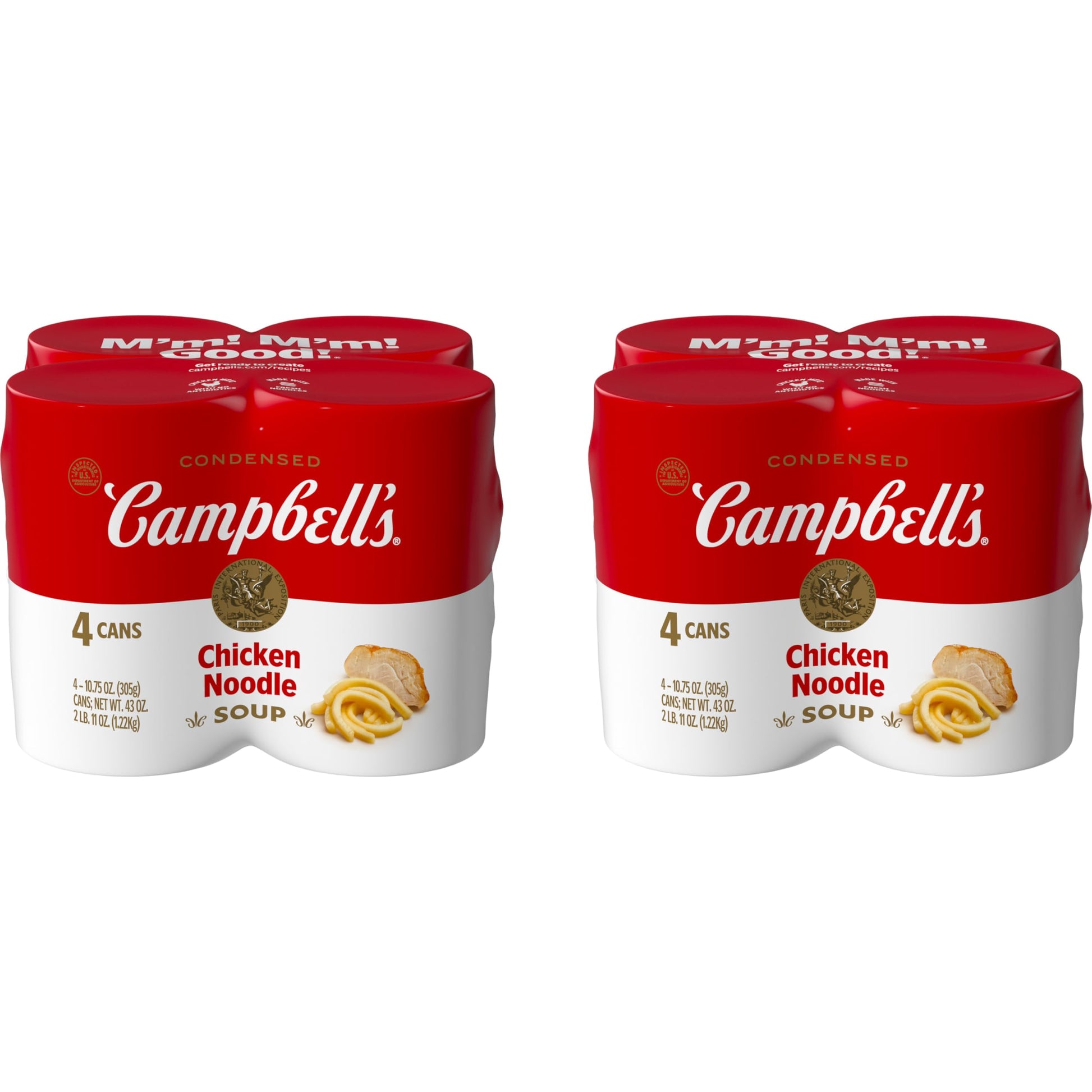 Campbell s Condensed Chicken Noodle Soup, 10.75 Ounce Can (Pack of 8)
