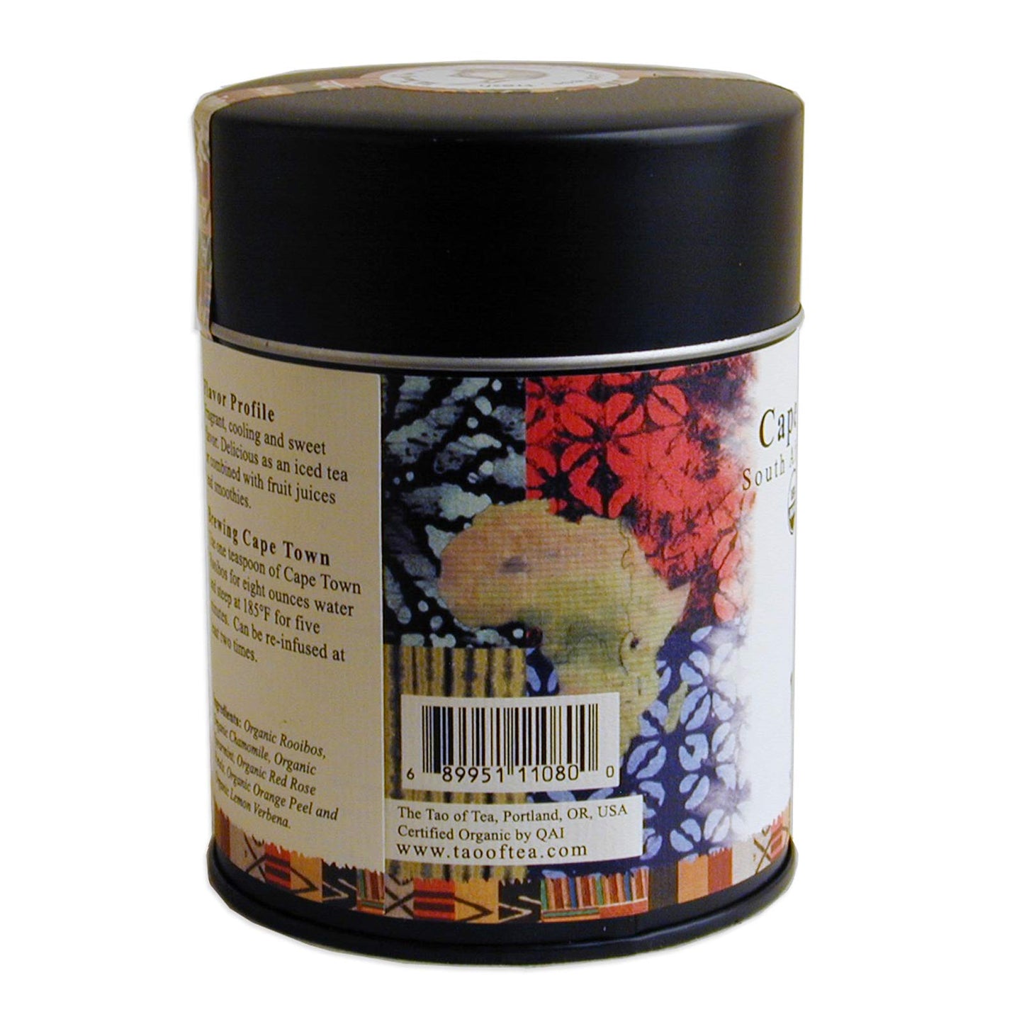 The Tao Of Tea, Cape Town Rooibos Tea, Loose Leaf, 4 Ounce Tin