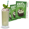 Keto Chow Meal Replacement Shake - Chocolate Mint - Low Carb, Protein Rich - 1.5 Ounce (Pack of 3)