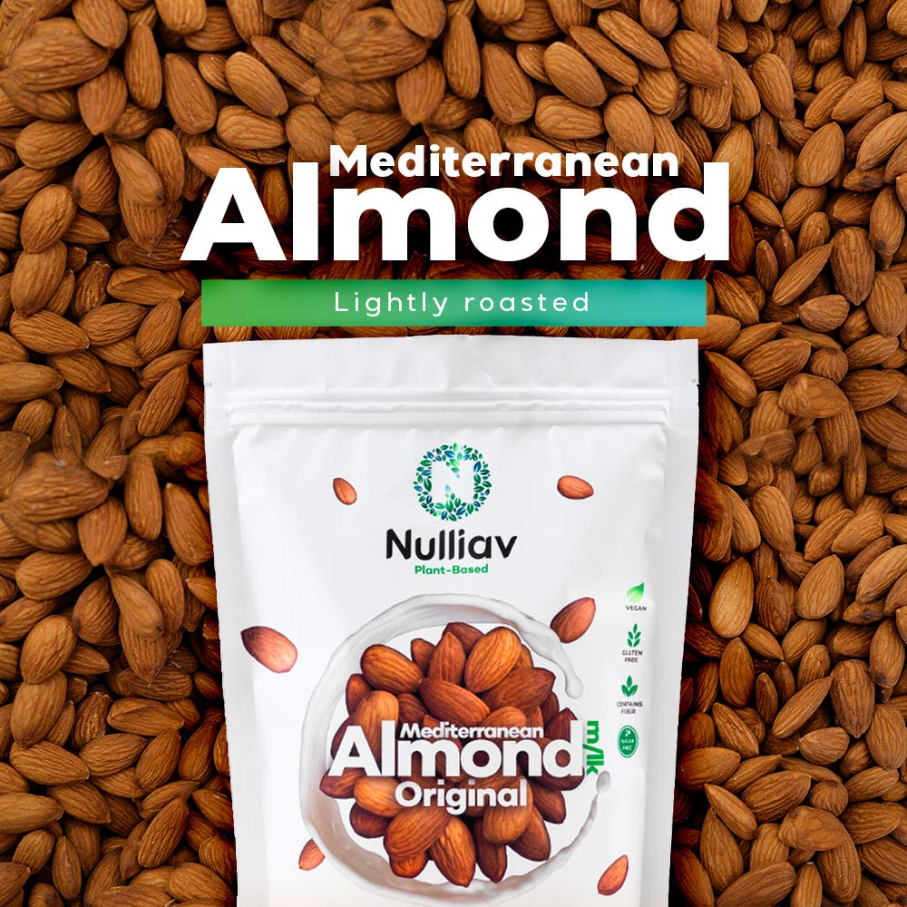 NULLIAV Mediterranean Almond Milk Powder Original - 7.75 Ounce (Pack of 1)