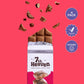 7TH HEAVEN Vegan Oat Milk Chocolate Bar Variety Pack - Classic, Sea Salt Caramel, Cookies & Cream, Hazelnut Crunch, Peanut Butter - 5 Pack